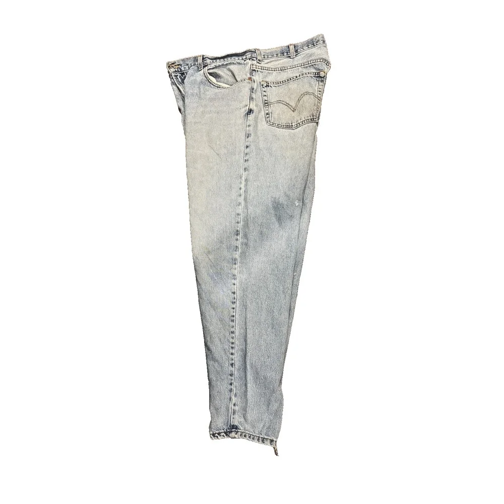 VTG 2004 Levi's 560 Loose Tapered Baggy Y2K Jeans Light Wash 37x30.5 Tag 38x32